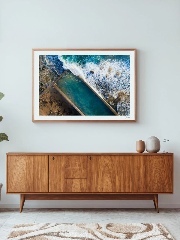 Newport Rockpool 01 - Wall Art Print