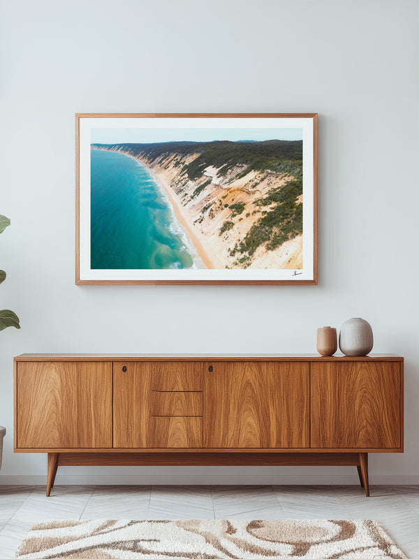 Rainbow Beach 01 – Cooloola Coast Wall Art Print