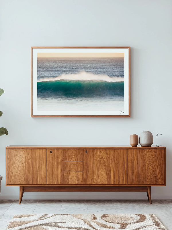 Morning Perfection – Ocean Wave Wall Art Print