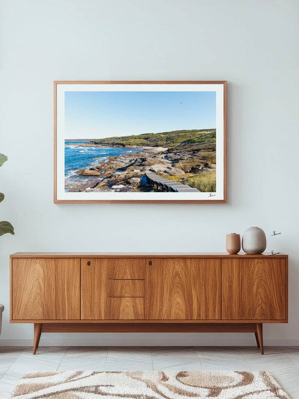 Cruwee Cove Beach 01 - Wall Art Print