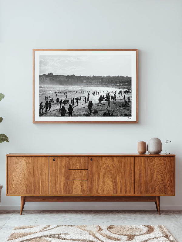 Bondi Beach 07 (B&W) - Wall Art Print