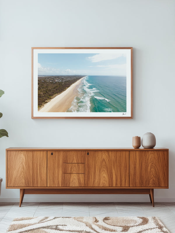 Peregian Beach 02 – Sunshine Coast Wall Art Print