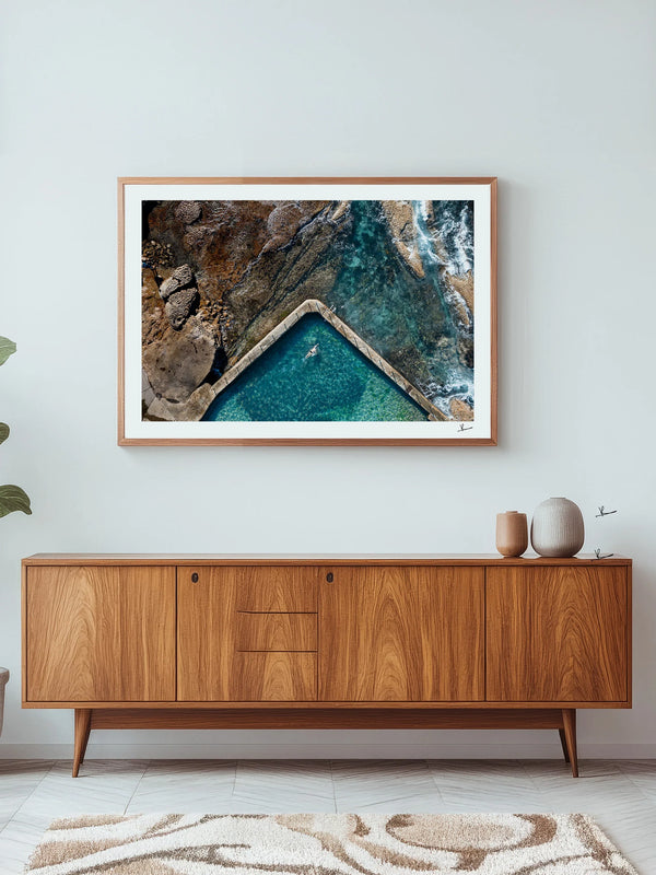 Malabar Rock Pool 02 - Wall Art Print