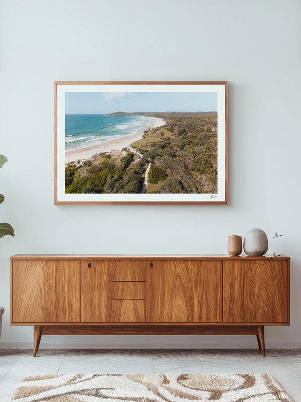 Angourie Back Beach 01 - Wall Art Print