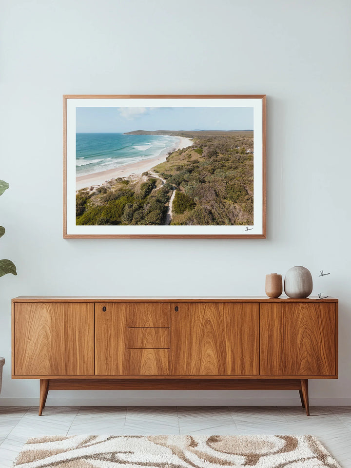 Angourie Back Beach 01 - Wall Art Print