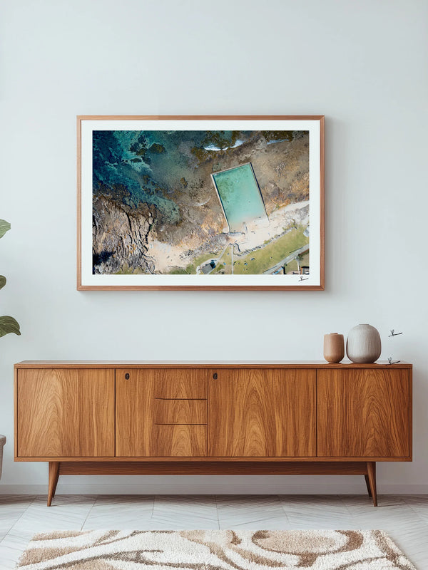 Cronulla - Shelly Beach Pool 01 - Wall Art Print