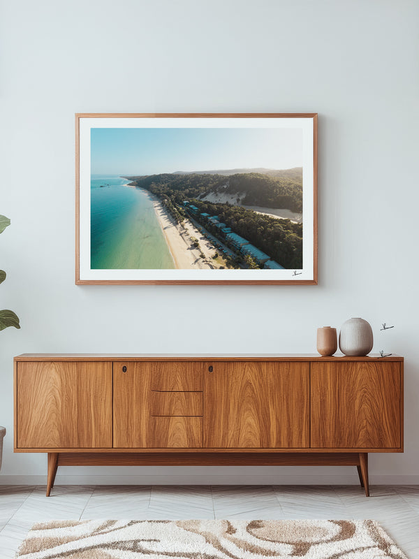 Tangalooma Beach - Moreton Island Wall Art Print
