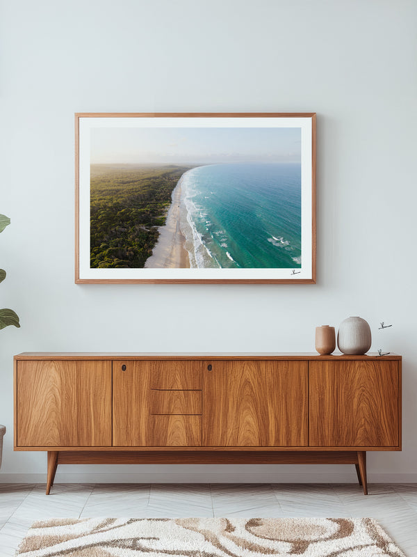Noosa North Shore 01 – Sunshine Coast Wall Art Print