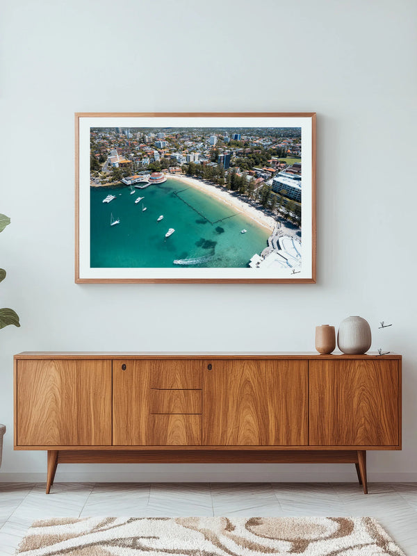 Manly Cove Beach - Wall Art Print