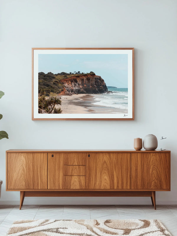 Red Cliff 02 - Wall Art Print
