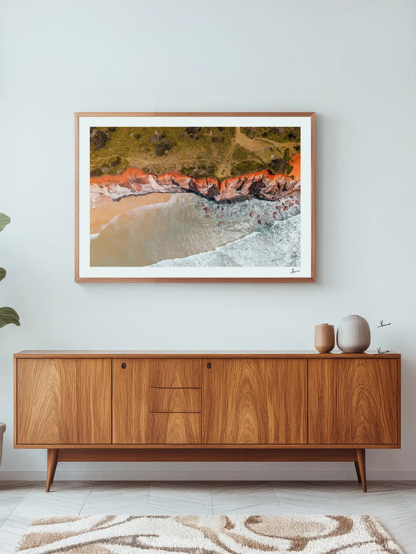 Red Cliff 03 - Wall Art Print