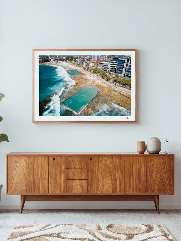 Cronulla pool 03 - Wall Art Print