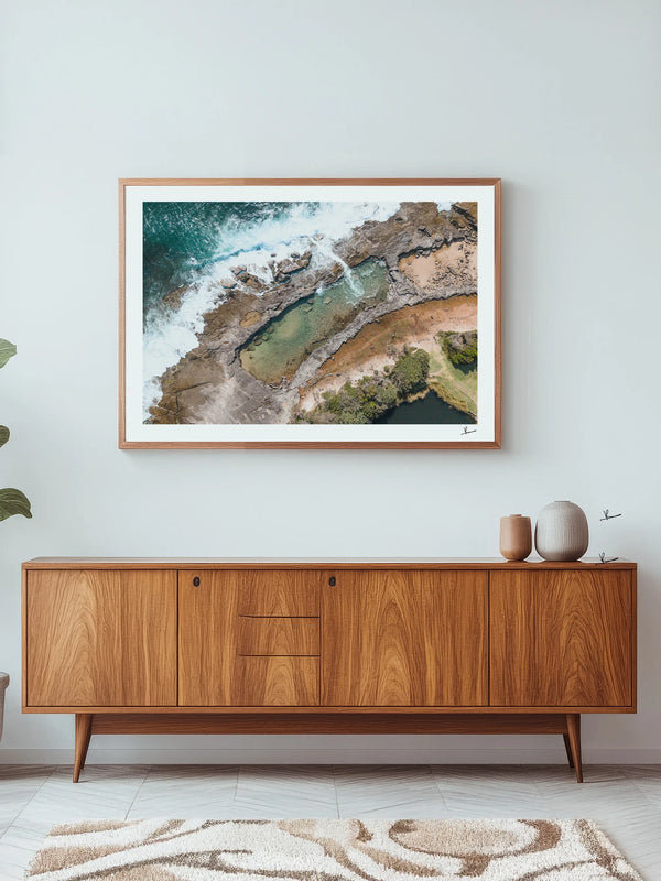 Angourie Rock Pool 02 - Wall Art Print