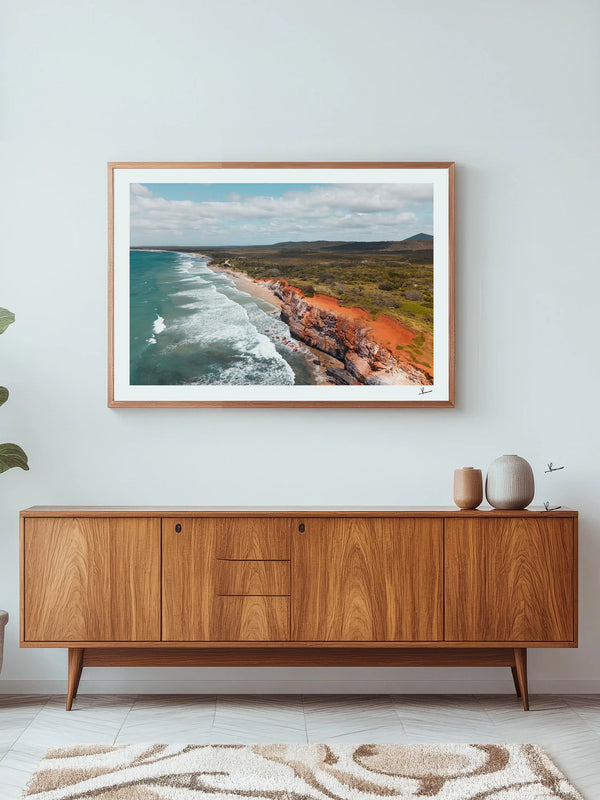 Red Cliff 01 - Wall Art Print