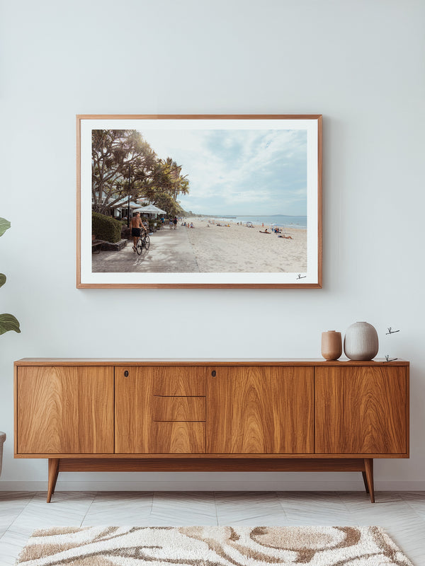 Noosa Main Beach 02 – Sunshine Coast Wall Art Print