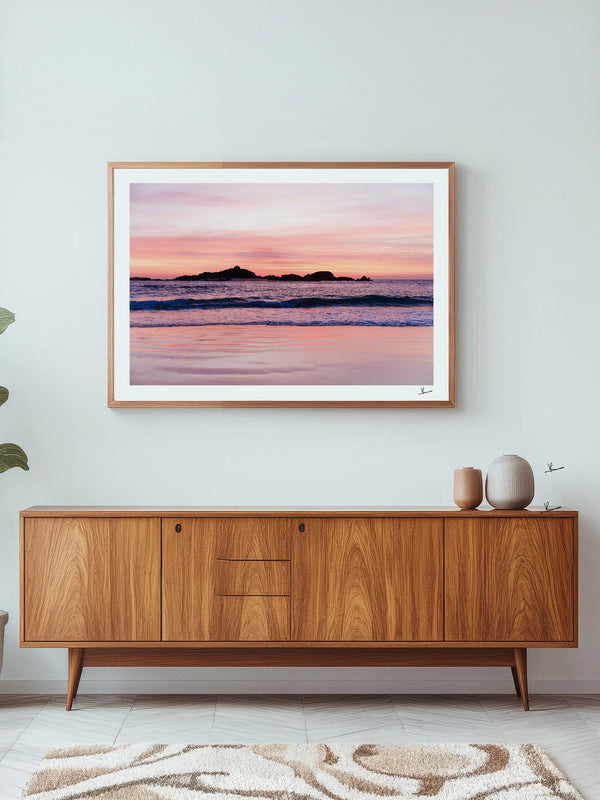 Sawtell Island Sunrise 01 - Wall Art Print