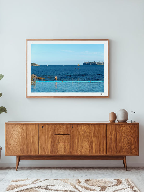 Fairlight Tidal Swimming Pool 02 - Wall Art Print