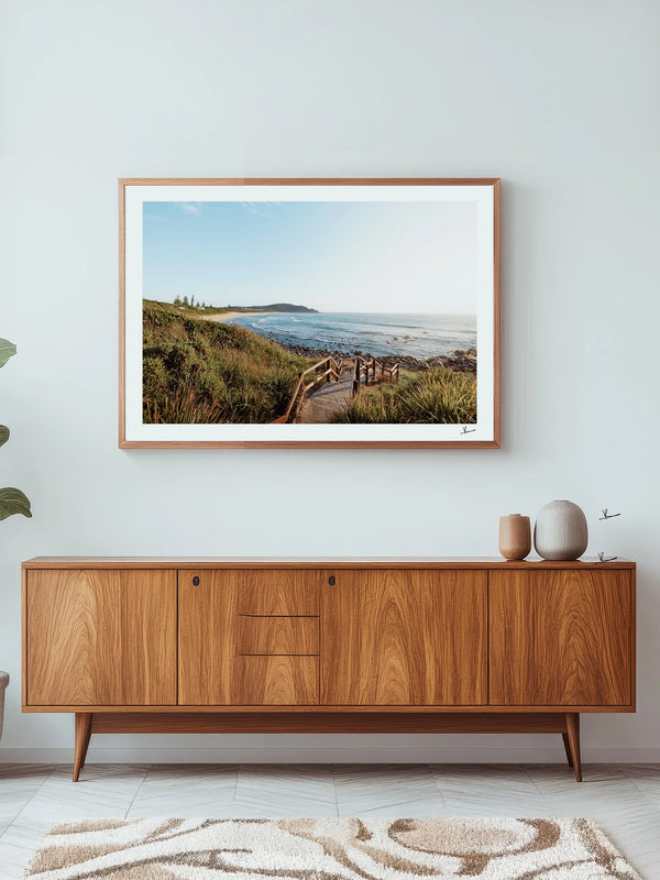 Boomerang Beach 01 - Wall Art Print