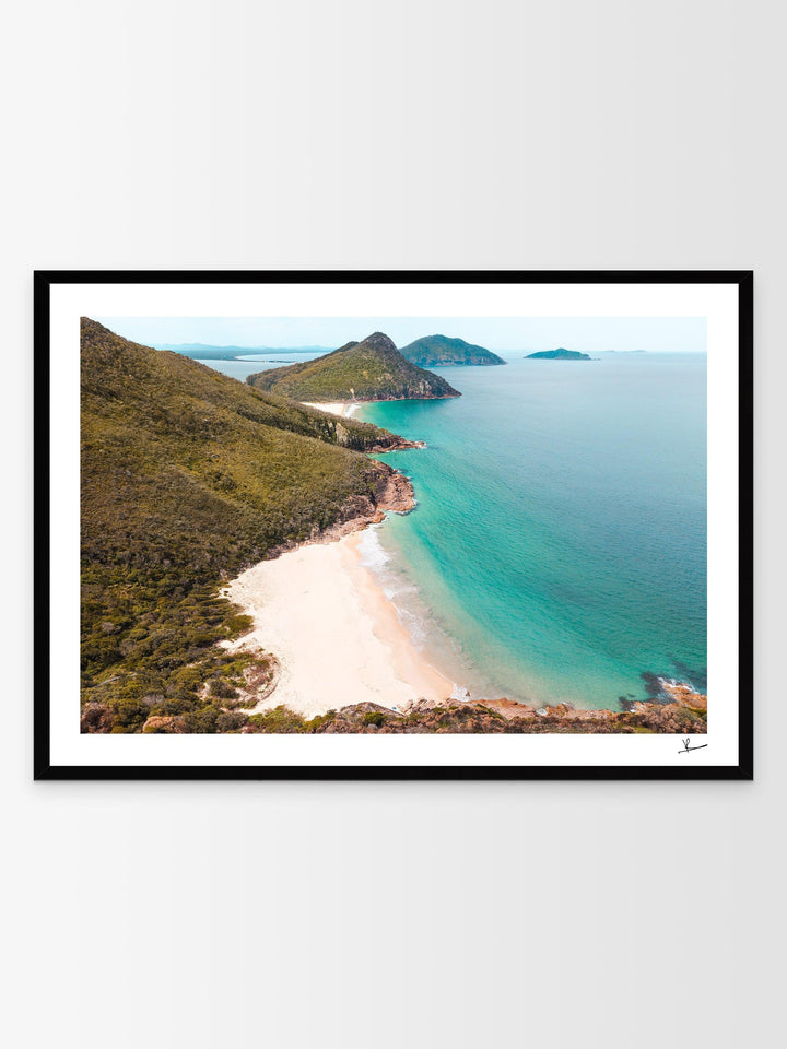 Wreck Beach – Nelson Bay – Port Stephens Wall Art Print