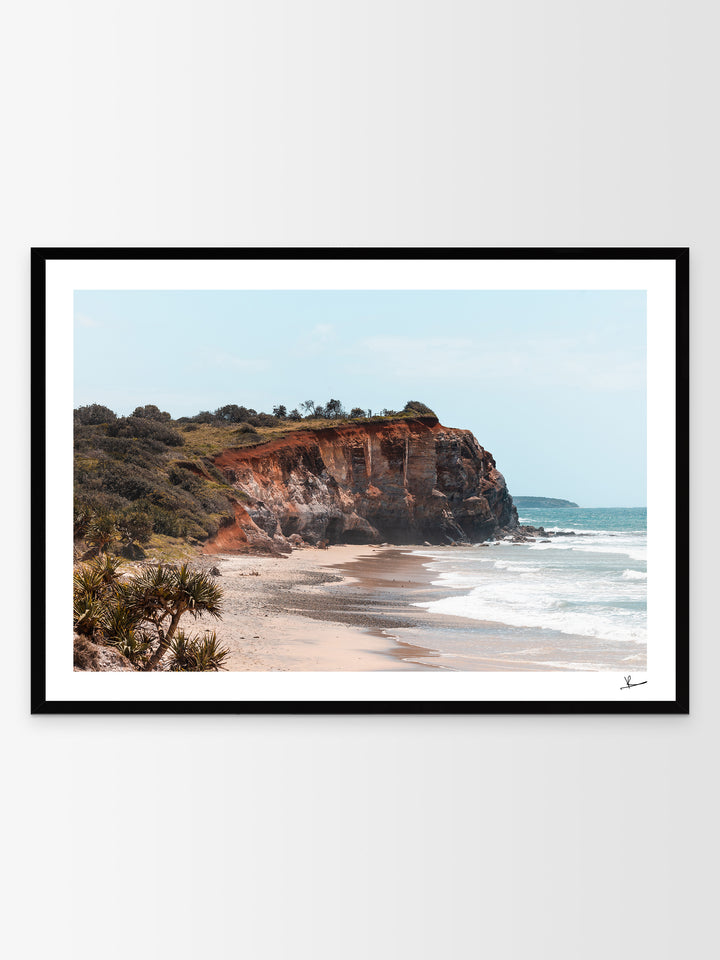 Red Cliff 02 - Wall Art Print
