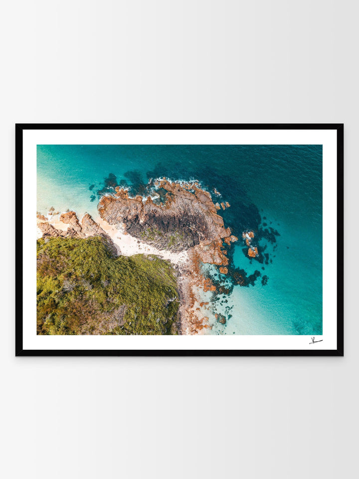 Coastal Contrast – Nelson Bay – Port Stephens Wall Art Print