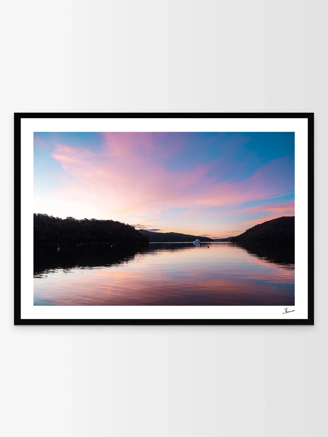 Twilight on the Hawkesbury 01 – Wall Art Print
