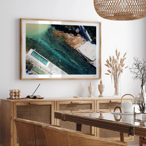 Geoff James Pool (Clovelly Baths) 01 - Wall Art Print