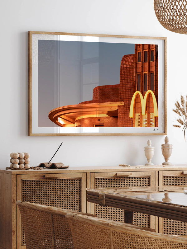 Art Deco Maccas 02 - Wall Art Print