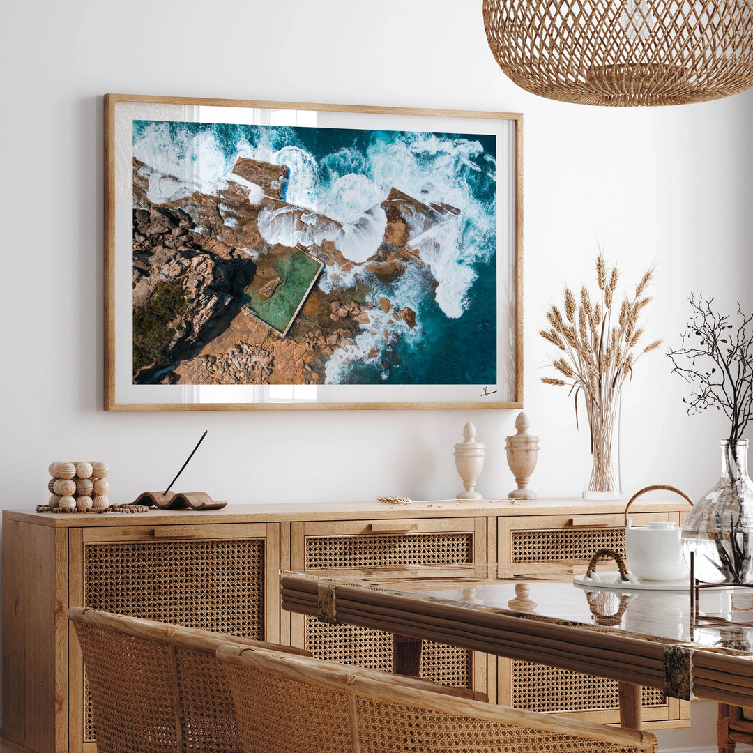 North Curl Curl Pool 01 - Wall Art Print