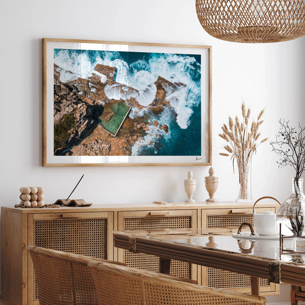 North Curl Curl Pool 01 - Wall Art Print