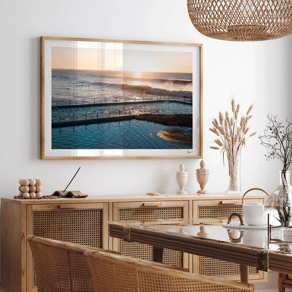 South Curl Curl Pool 02 - Wall Art Print