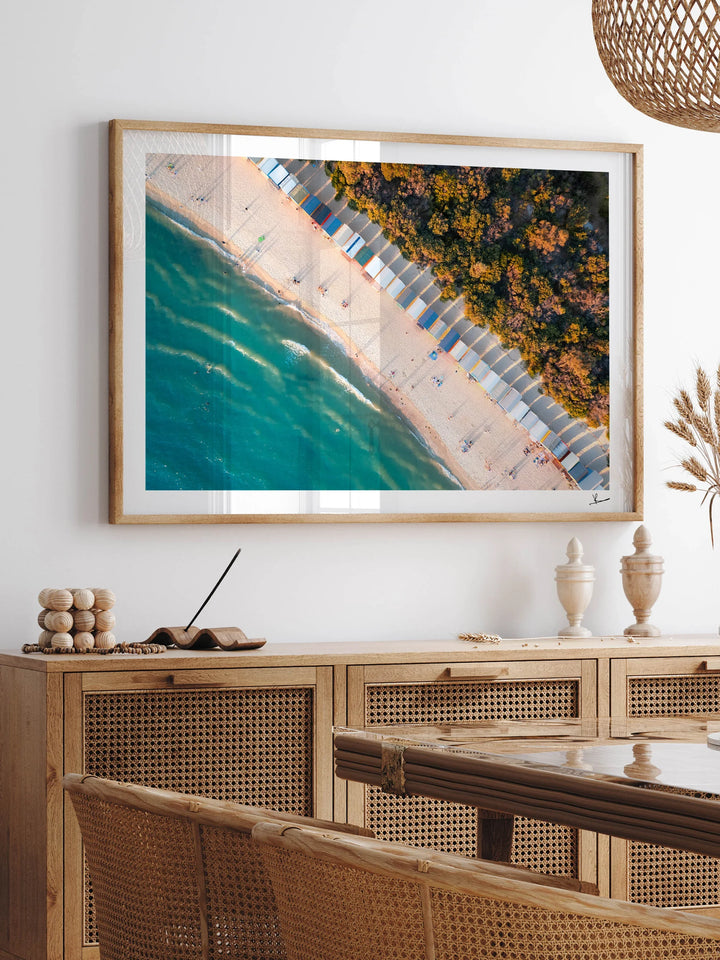 Brighton Bathing Boxes 03 - Wall Art Print