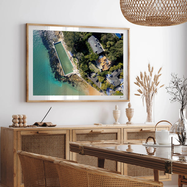 Palm Beach Rock Pool 01 - Wall Art Print
