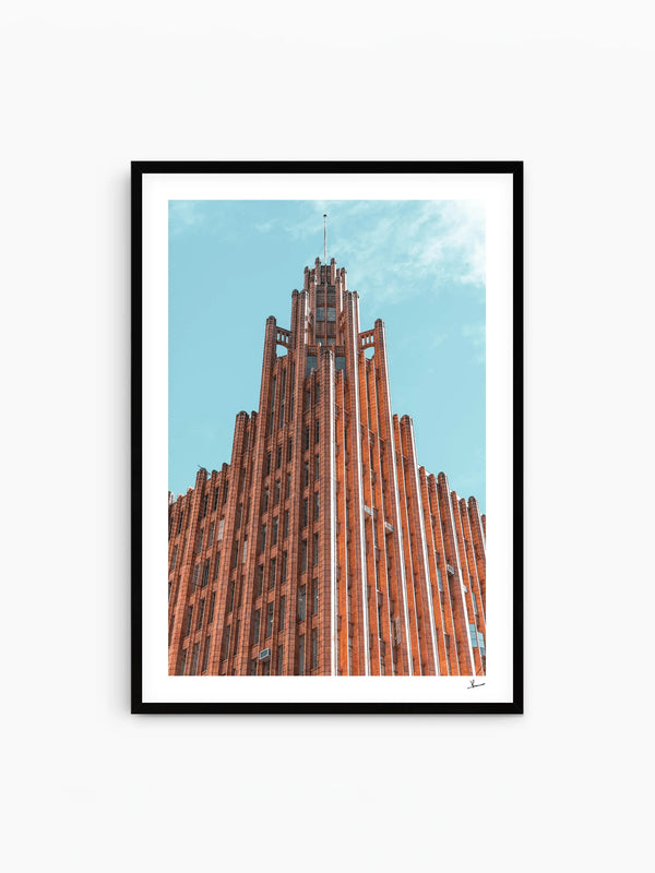 Manchester Unity Building Melbourne Wall Art Print