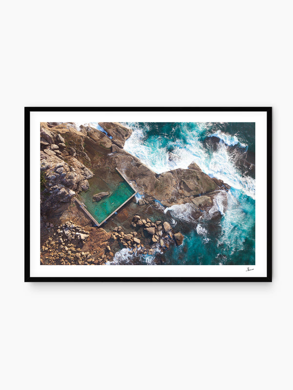 North Curl Curl Pool 01 - Wall Art Print