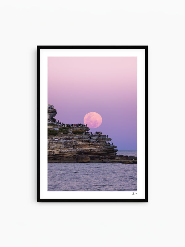 Bondi Super Moon – Limited Edition Wall Art Print