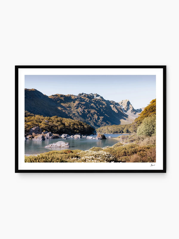 Lake Mackenzie – New Zealand Wall Art Print
