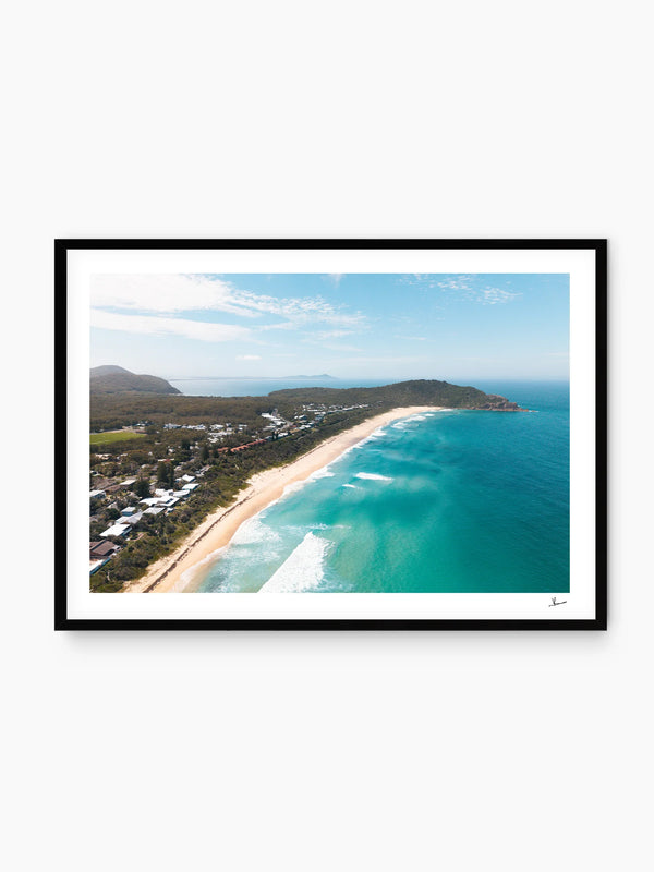 Boomerang Beach 02 - Wall Art Print
