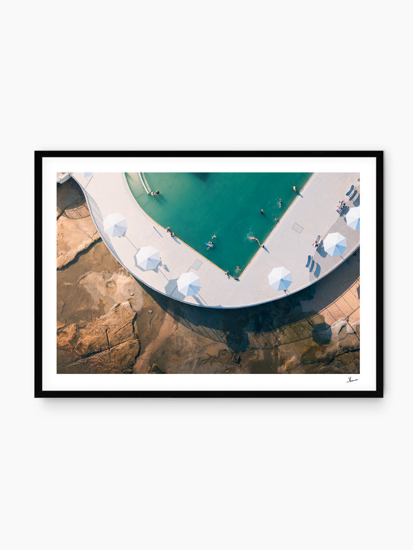 Kings Beach Pool 02 – Sunshine Coast Wall Art Print