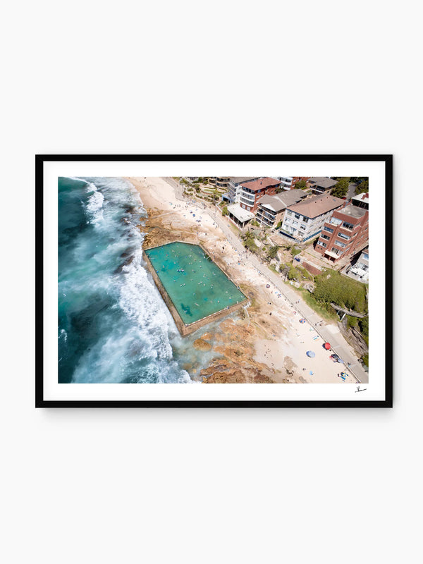 Cronulla pool 05 (southern bath) - Wall Art Print