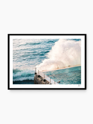 Bondi Icebergs Pool, Sydney — rock pool wall art print by Vincent Rommelaere · Australia Unseen