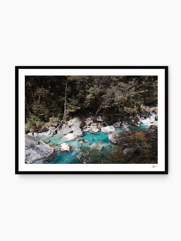 Routeburn River – New Zealand Wall Art Print