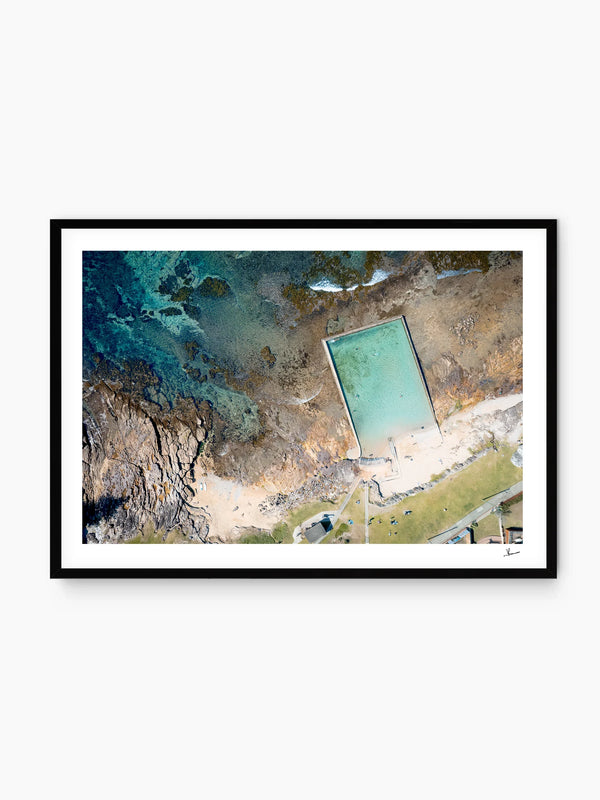 Cronulla - Shelly Beach Pool 01 - Wall Art Print