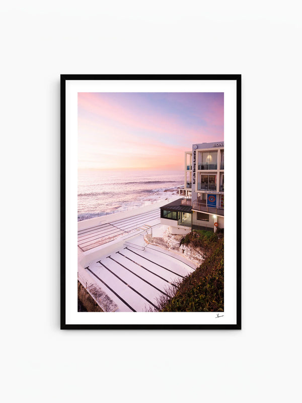 Thursday Cleaning Day – Bondi Icebergs Wall Art Print