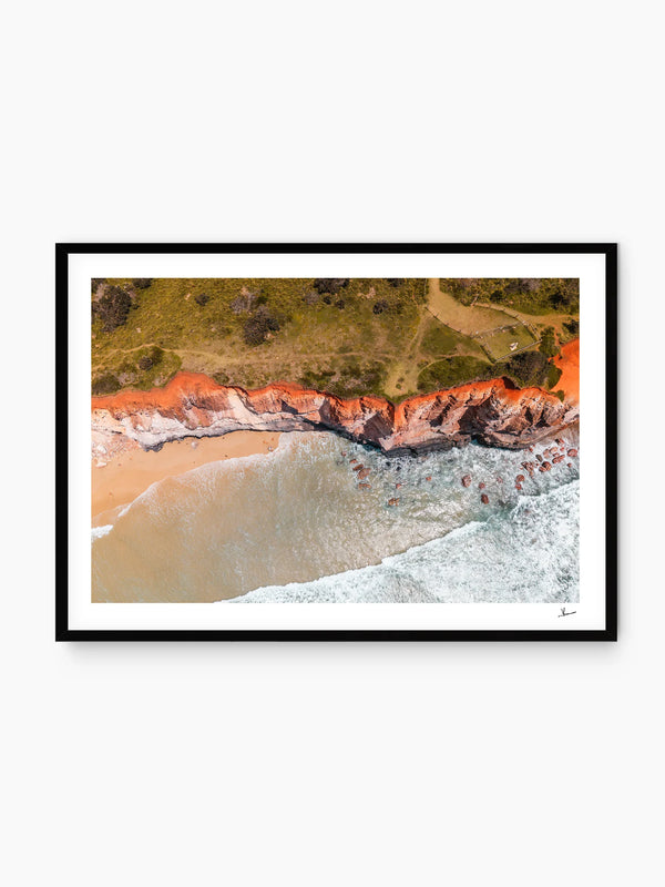 Red Cliff 03 - Wall Art Print