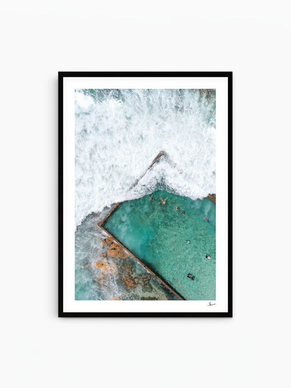 Cronulla pool 02 (northern bath) - Wall Art Print