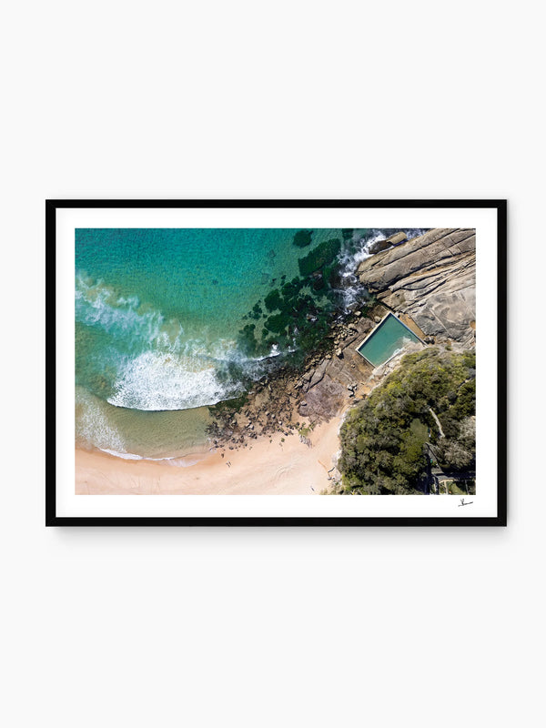 Whale Beach Rock Pool 01 - Wall Art Print
