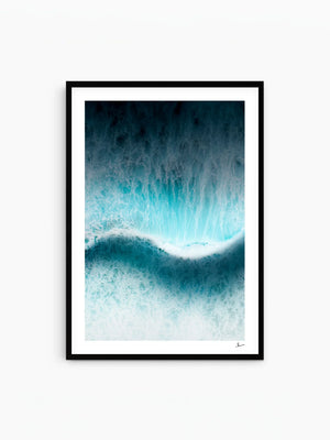 Stormy Waters, Bondi — minimalist wall art print by Vincent Rommelaere · Australia Unseen