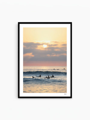 Where the day begins - Bondi Beach, Sydney — surf sunrise wall art print by Vincent Rommelaere · Australia Unseen