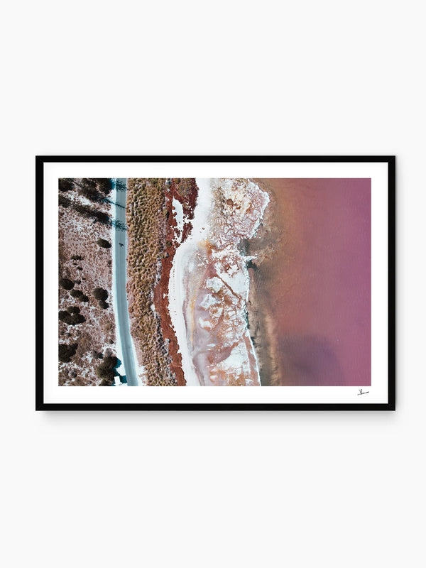 Salt Lake 01 - Wall Art Print